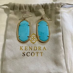 Kendra Scott Turquoise Danielle Earring